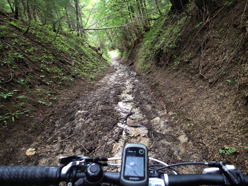 Un passage presque toujours en eau !