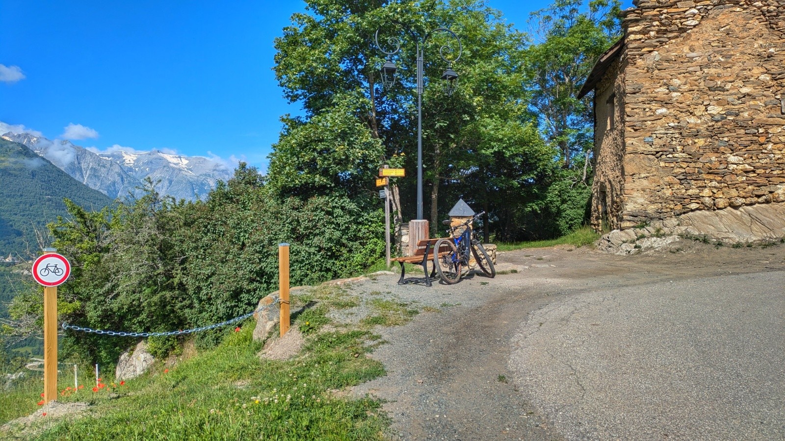 Interdiction aux vélos