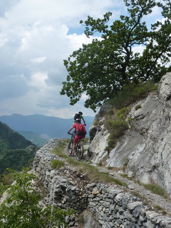 A l'approche du Col du Corbeau