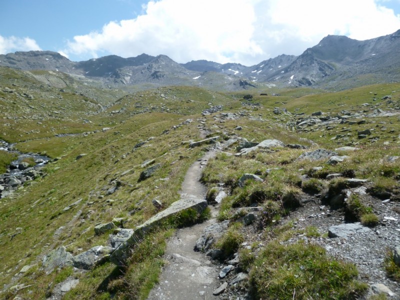 photo prise à la montée, c'est le secteur le "plus roulant" à proximité du Lac Rond