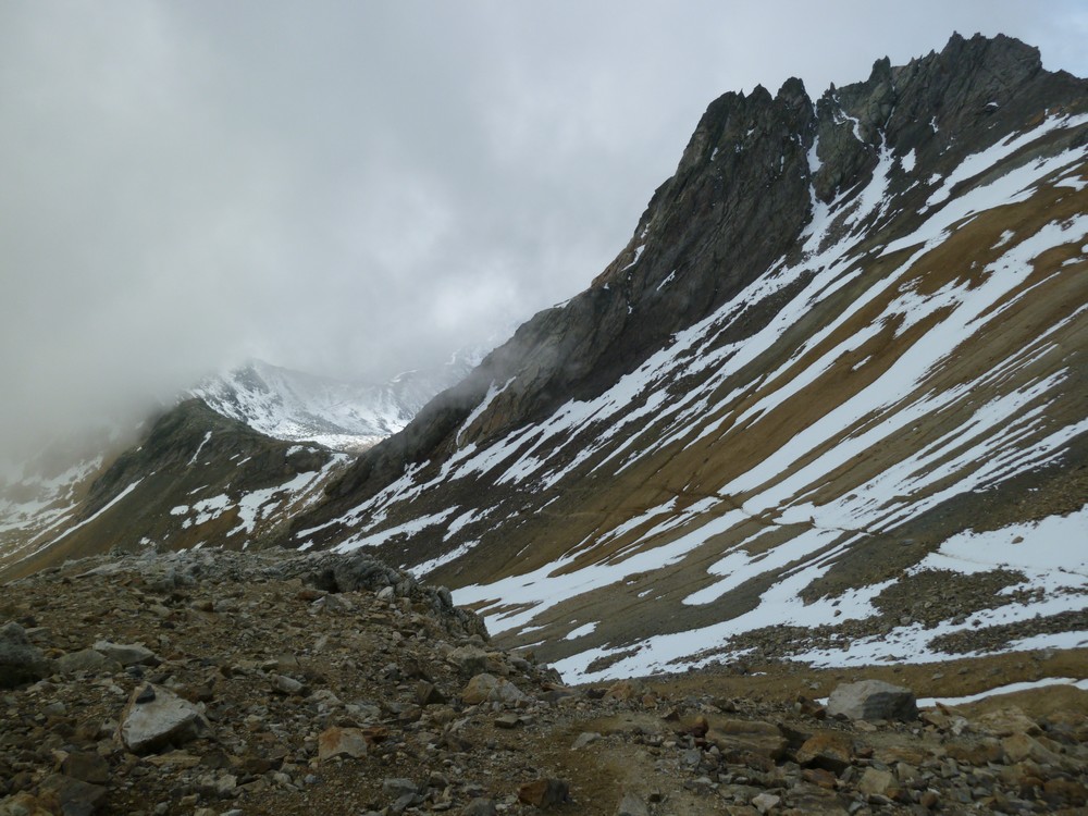 traversée du "Col Sud" du Mont Thabor vers le Col de La Chapelle