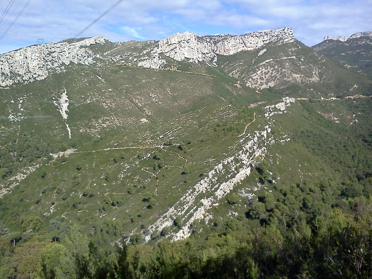 Vue depuis le sentier du blé