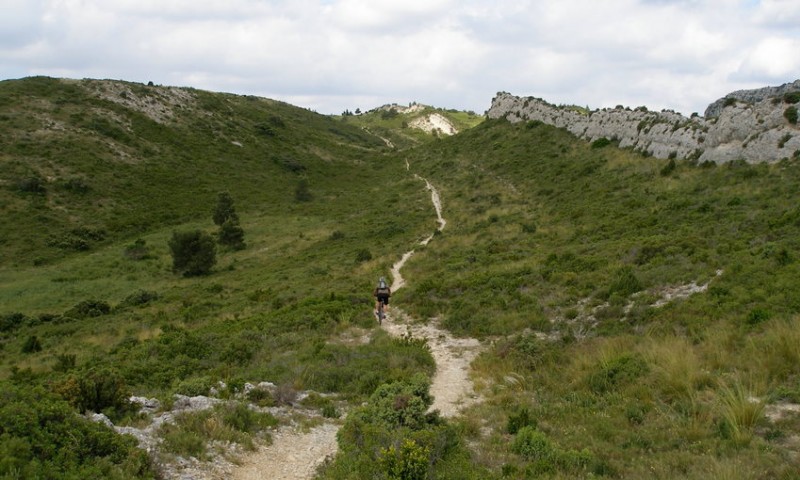 Sentier très lisse et roulant