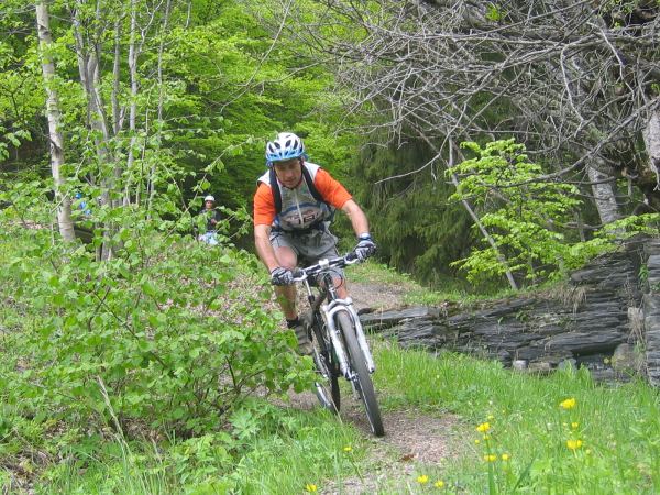 #1 Puy d Puy d'Oulles : François au départ du Puy d'Oulles