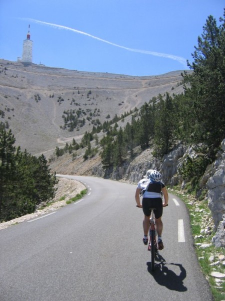 #1 Montée au Ventoux : En vue du sommet Montée au Ventoux : En vue du sommet