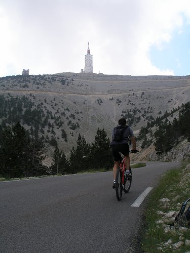 #4 Le Ventoux : Ca commence à etre dur pour François...mais ça passe Le Ventoux : Ca commence à etre dur pour François...mais ça passe
