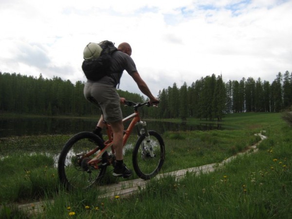 #4 Lac de Roue : l Lac de Roue : l'Ours fait mumuse.
