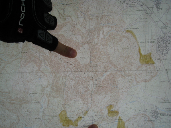 #7 Carte : On est bien a 2100 metres,comptez les courbes.... Carte : On est bien a 2100 metres,comptez les courbes....