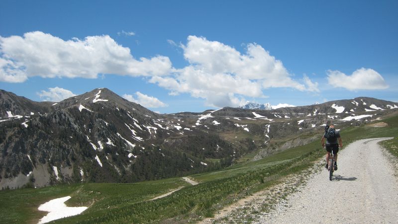 #3 Col du Granon : Il parait bien loin de ce côté-là. Col du Granon : Il parait bien loin de ce côté-là.