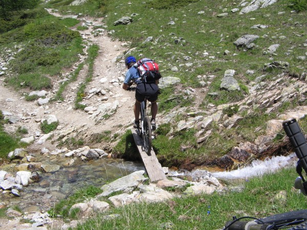 Passage de Torrent : La descente sous le col de Mary, Sanfroic est joueur !