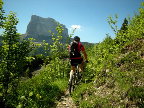 #3 Chemin de Ronde : Mt Aiguille : on ne vois que lui Chemin de Ronde : Mt Aiguille : on ne vois que lui