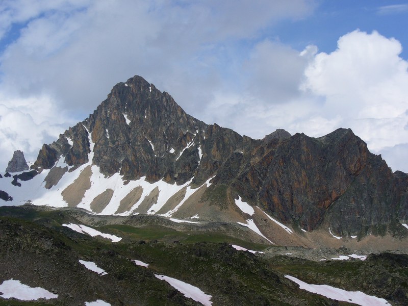 Col de la Ponsonnière : Entre ombre et soleil