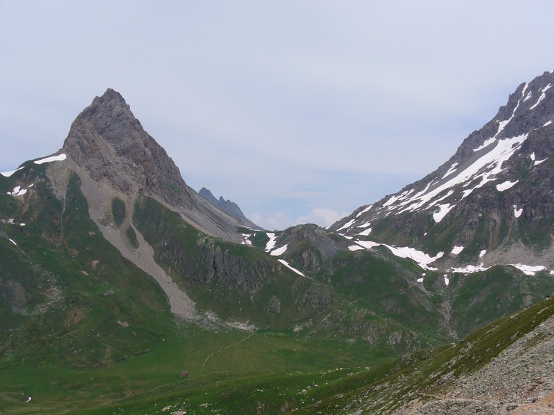 #25 Lac des Cerces : Le Col des Cerces Lac des Cerces : Le Col des Cerces