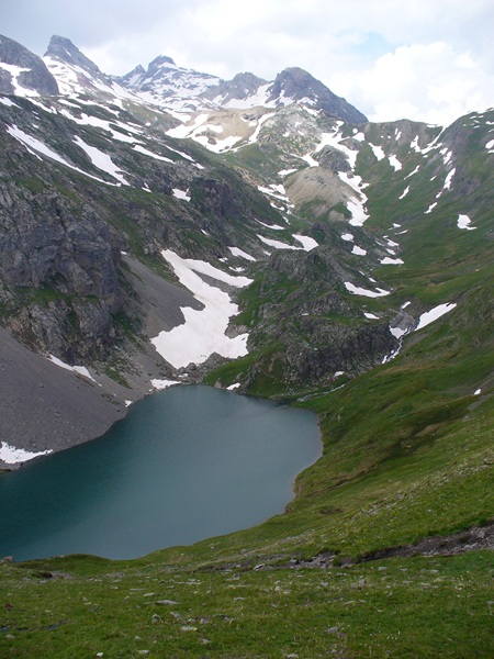 #33 Le Grand Lac : Vue sur le col Le Grand Lac : Vue sur le col