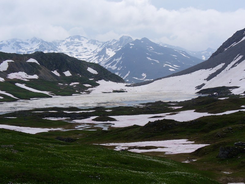 Col des Rochilles : Le Lac Rond