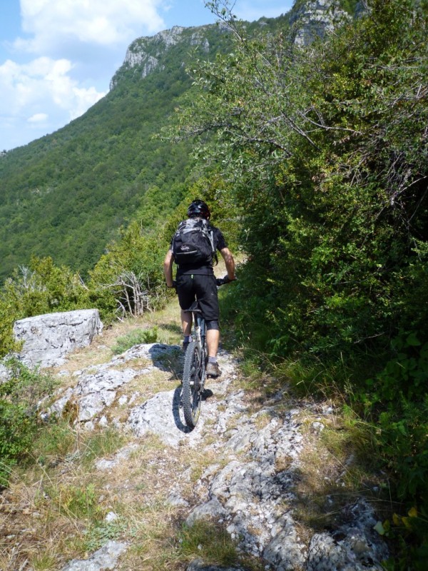 Pas des Portes : Adrien parti pour la dernière descente