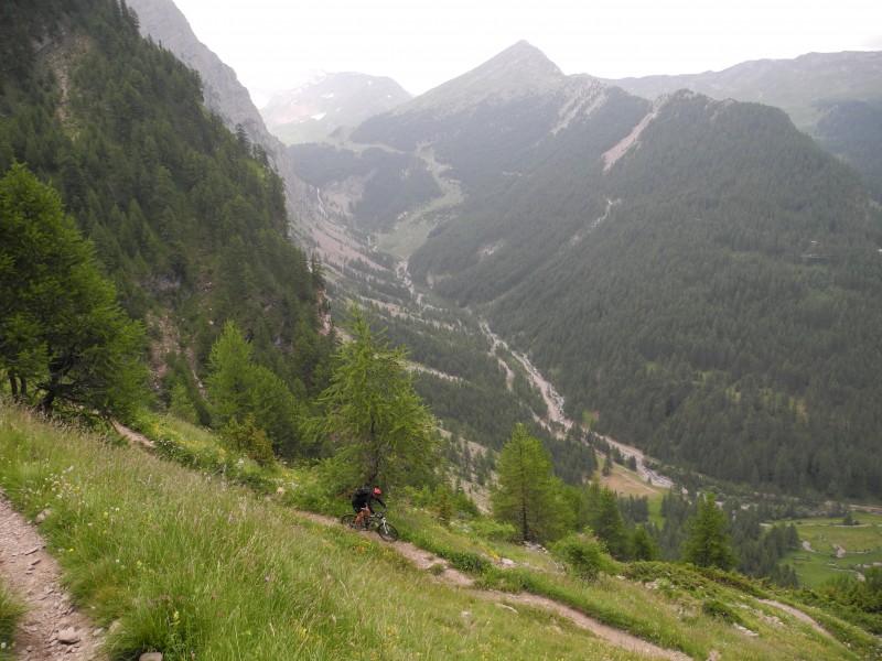 col du Crachet : enchainement épinglue!