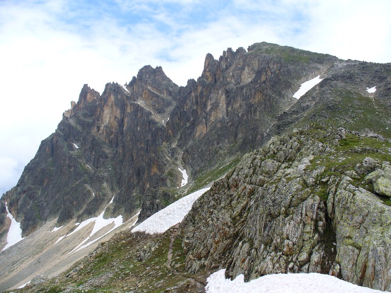 #16 Col de la Plagnette : L Col de la Plagnette : L'aiguille Noire