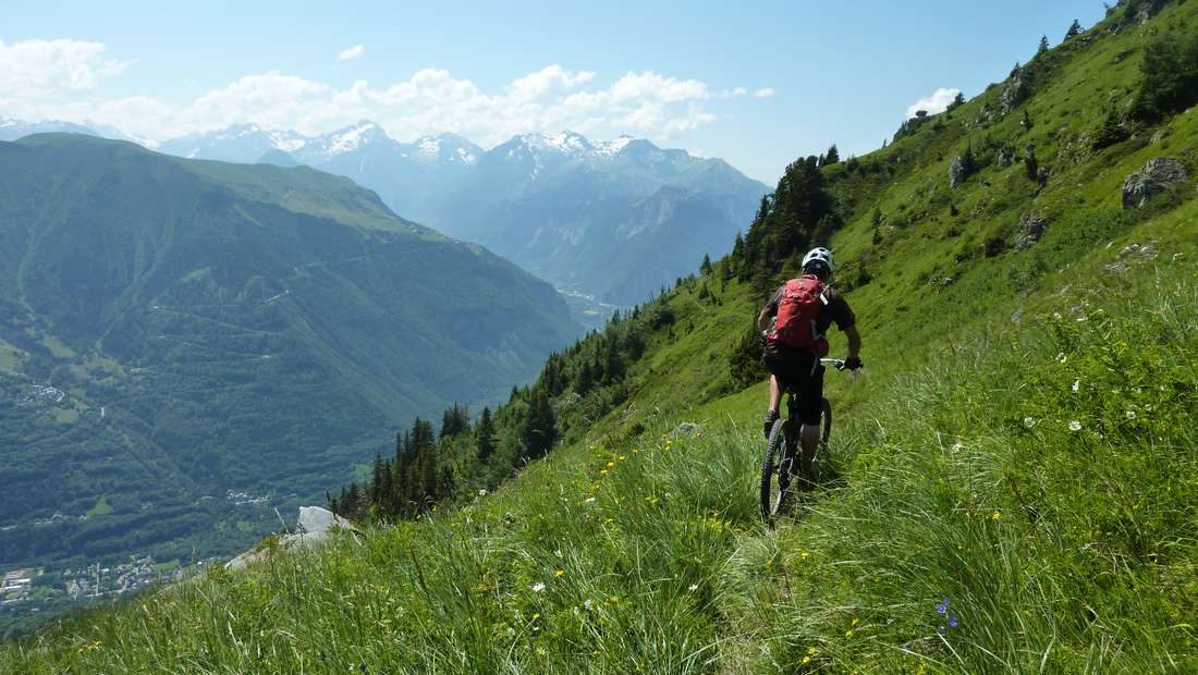 Greg : on exploite les moindres portions roulantes dans la traversée