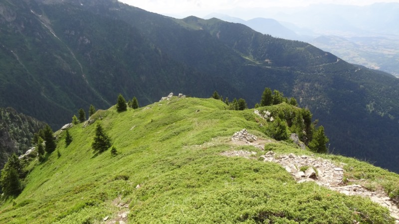 Le Bitou : A la descente, cette épaule s'appelle le Bitou. Marrant non?