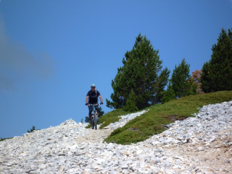 Sentier du Jas des Pèlerins : belle descente