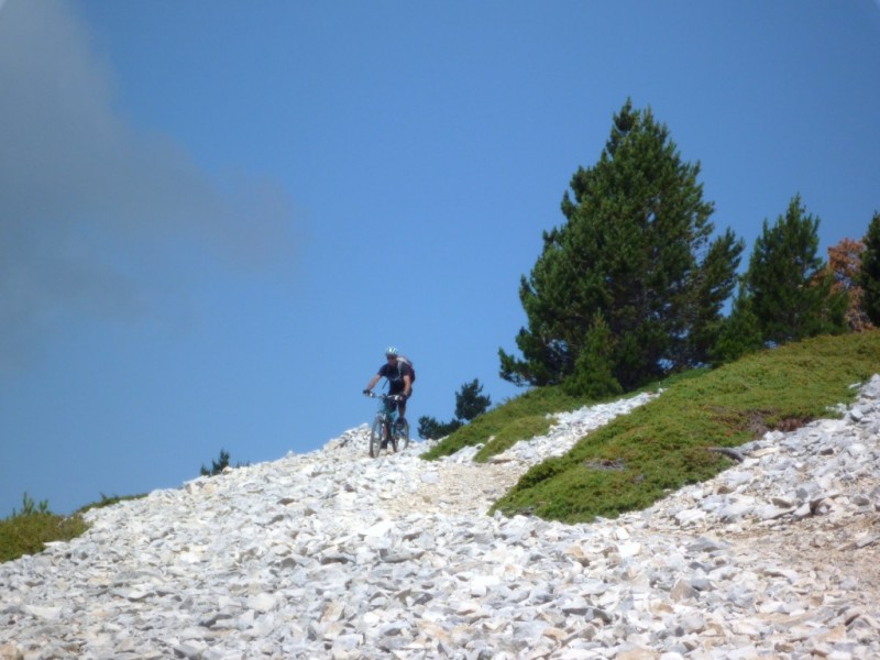 Sentier du Jas des Pèlerins : belle descente