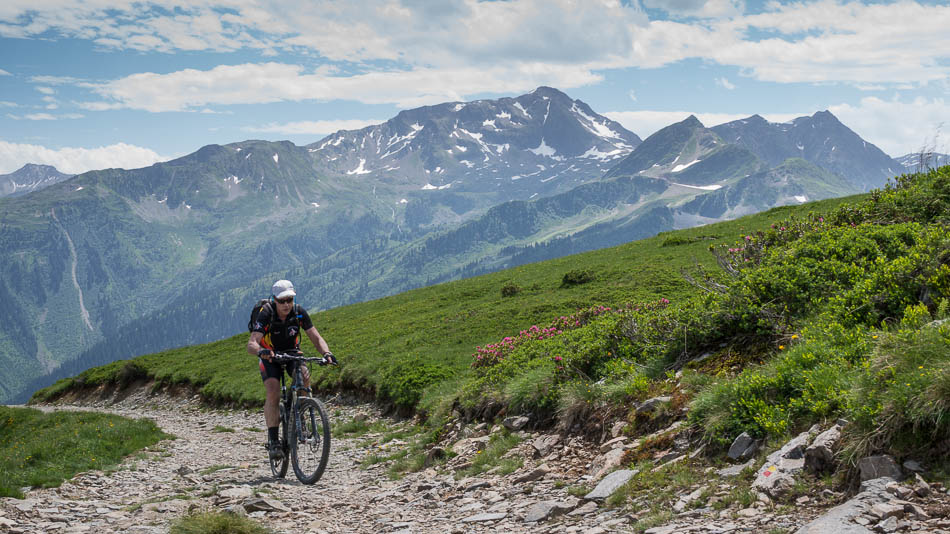 Grand Mont : arrivée à l'épaule sous la Légette