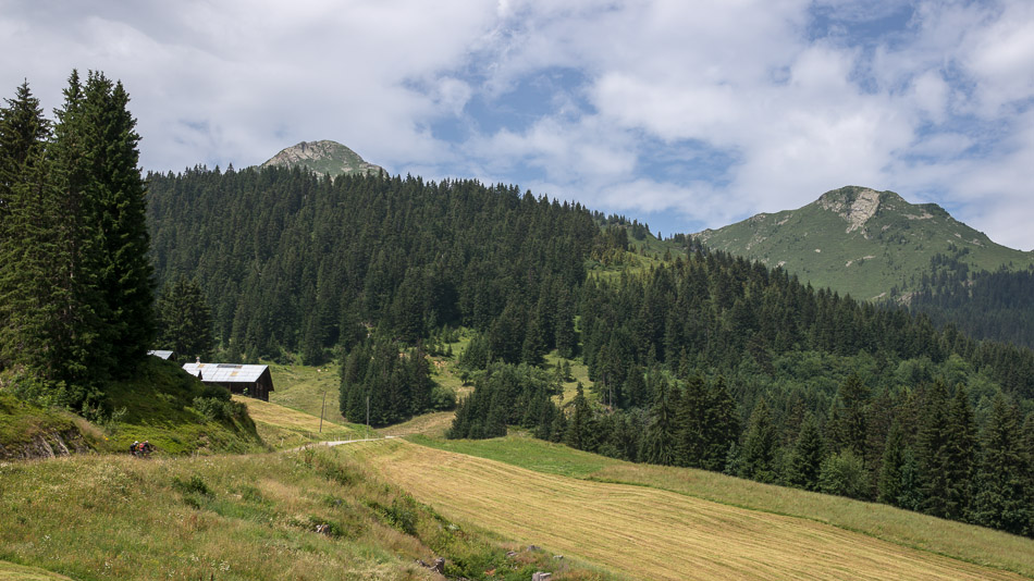 Légette et Roche Plane : vers Plan Villard