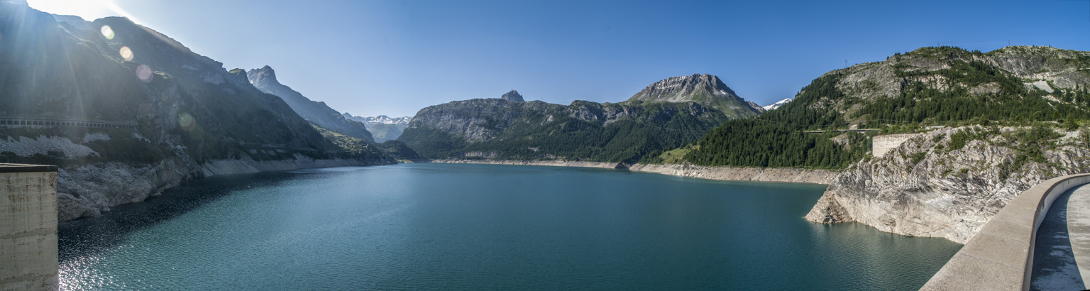 Barrage de Tignes : bientôt plein...