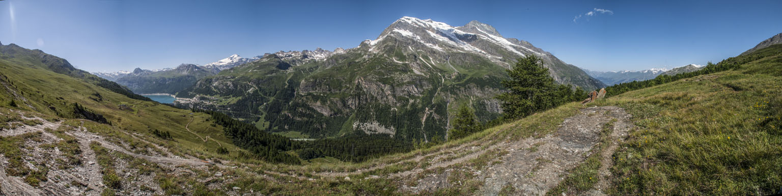 Plan du Genièvre : vue panoramique sur la Haute Tarentaise