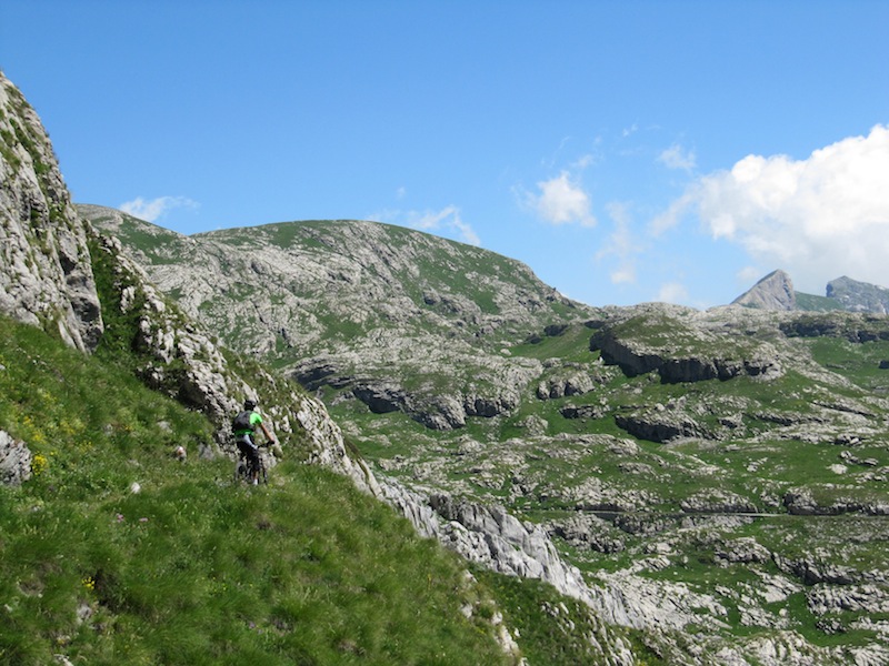 Marguareis : Superbe sentier en balcon