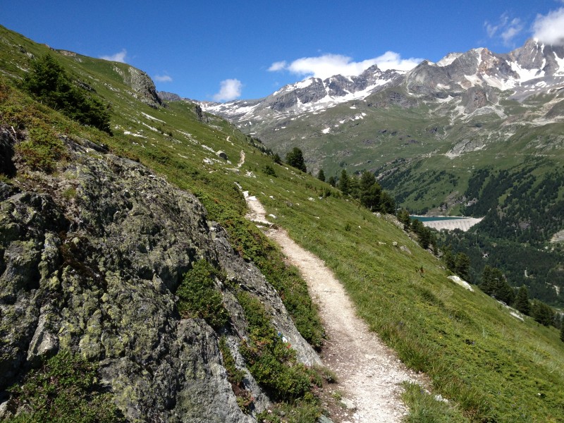 Tour de la Hte Maurienne : itinéraire vu plus bas