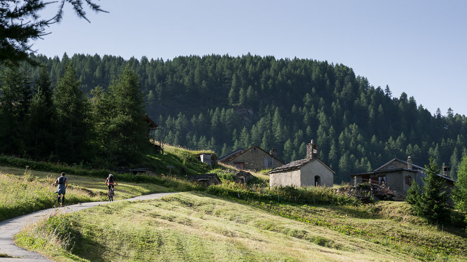 VTT vs piéton : A Nant-Cruet le vélo est devant