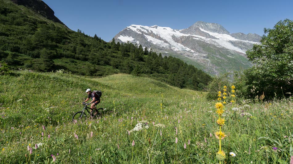 Avant la traversée du Nant : quelques mètres à plat