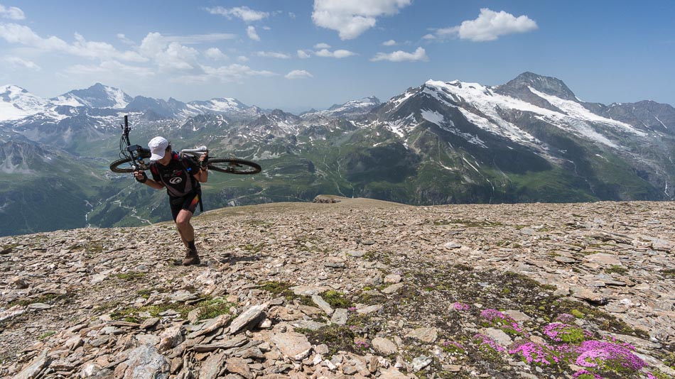 #8 Les dernières pentes : et l Les dernières pentes : et l'altitude commence à faire son effet