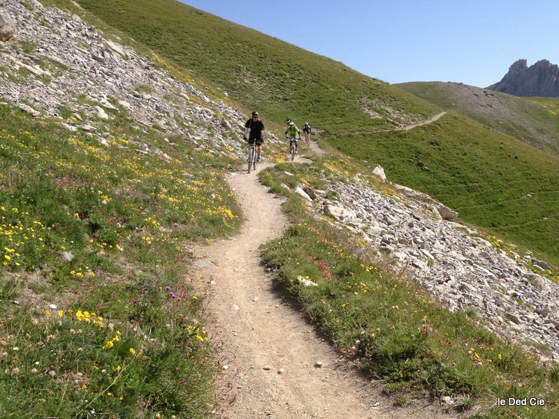 descente du col : bien sympa ce monotrace