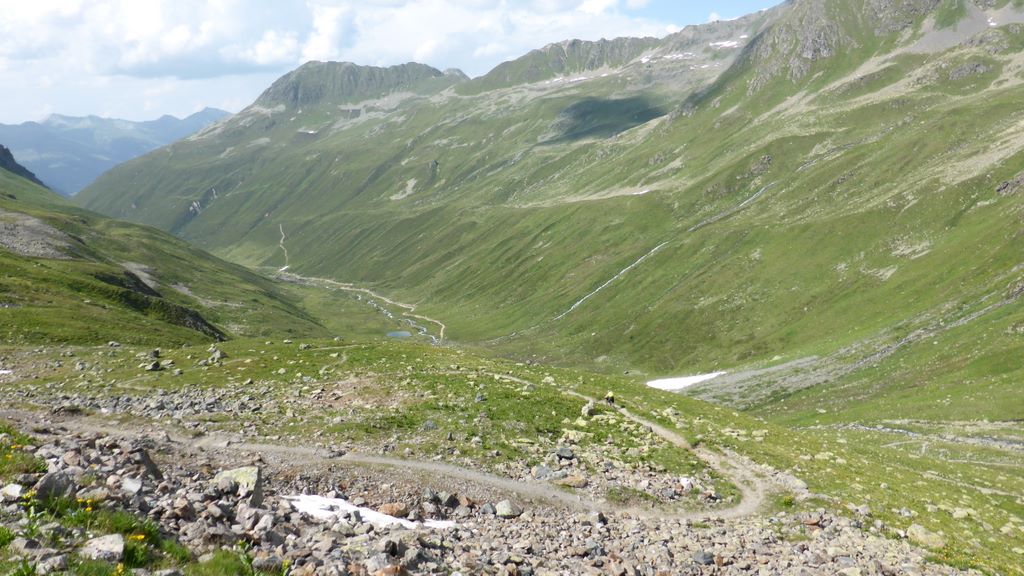 Tour des Grisons J1 : Partie T2 où Gwenn file vite !