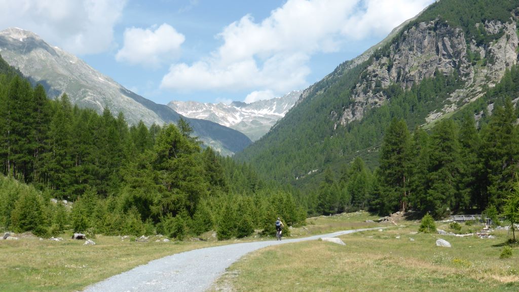 Tour des Grisons J1 : montée roulante