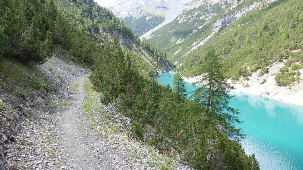 Tour des Grisons J5 : sentier taillé pour le VTT !