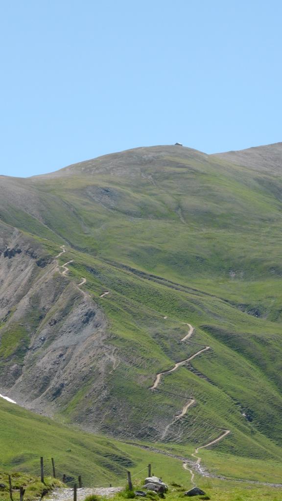 Tour des Grisons J6 : Vue de la descente