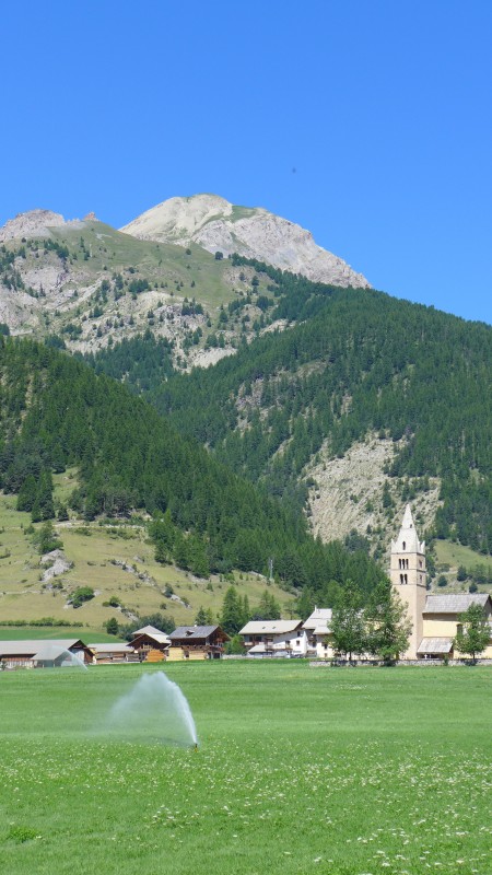 Arvieux : pour aujourd'hui, c'est fini.