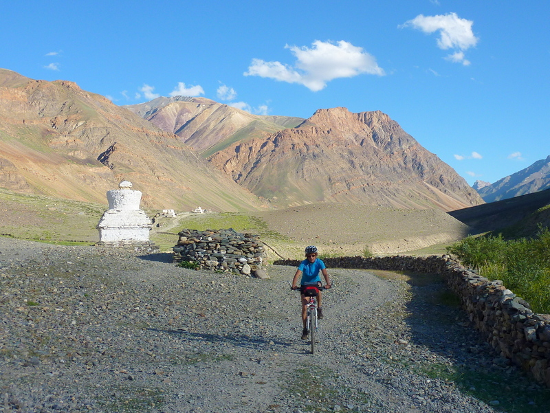 Dharsha-Padum : Plus bas, ça roule de mieux en mieux (vers 4000 m).