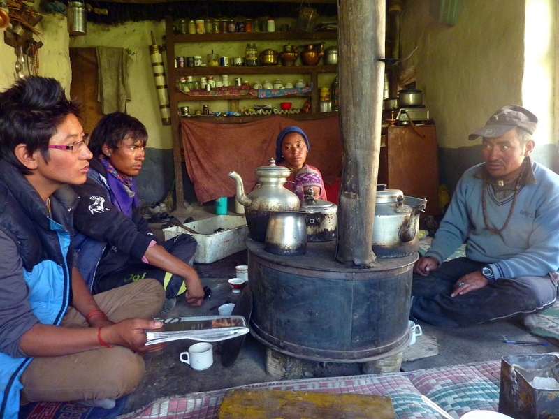 #13 Dharsha-Padum : Chez Jigmet, notre muletier. Dharsha-Padum : Chez Jigmet, notre muletier.