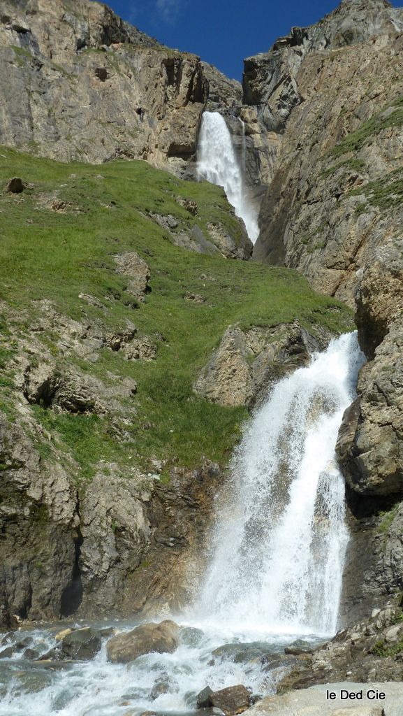 Eau courante : cascade du lac de la Goletta