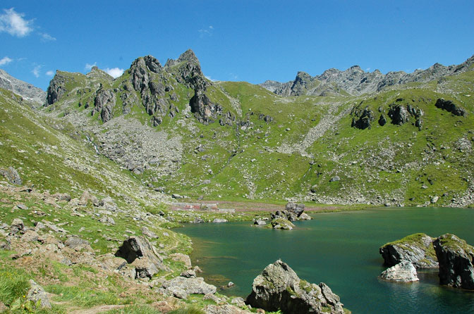 Val de Bagnes : Lac de Louvie et vallon de Louvie