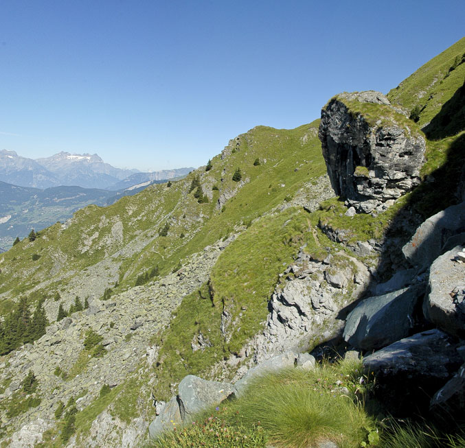 val de Bagnes : Montée vers le col termin