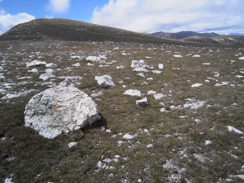#14 La mort de l La mort de l'Escoula : départ du sentier vers la Porteille de Mantet