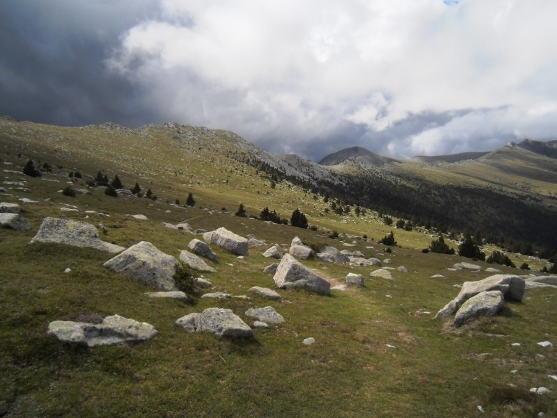 Les Esquerdes de la Rotja : Le début de la traversée