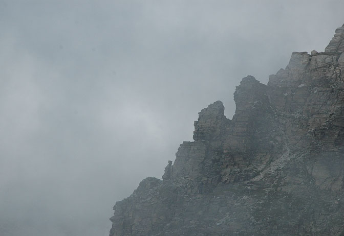 #17 Val Clarea : Effet de brume sur les crêtes du Giusalet Val Clarea : Effet de brume sur les crêtes du Giusalet