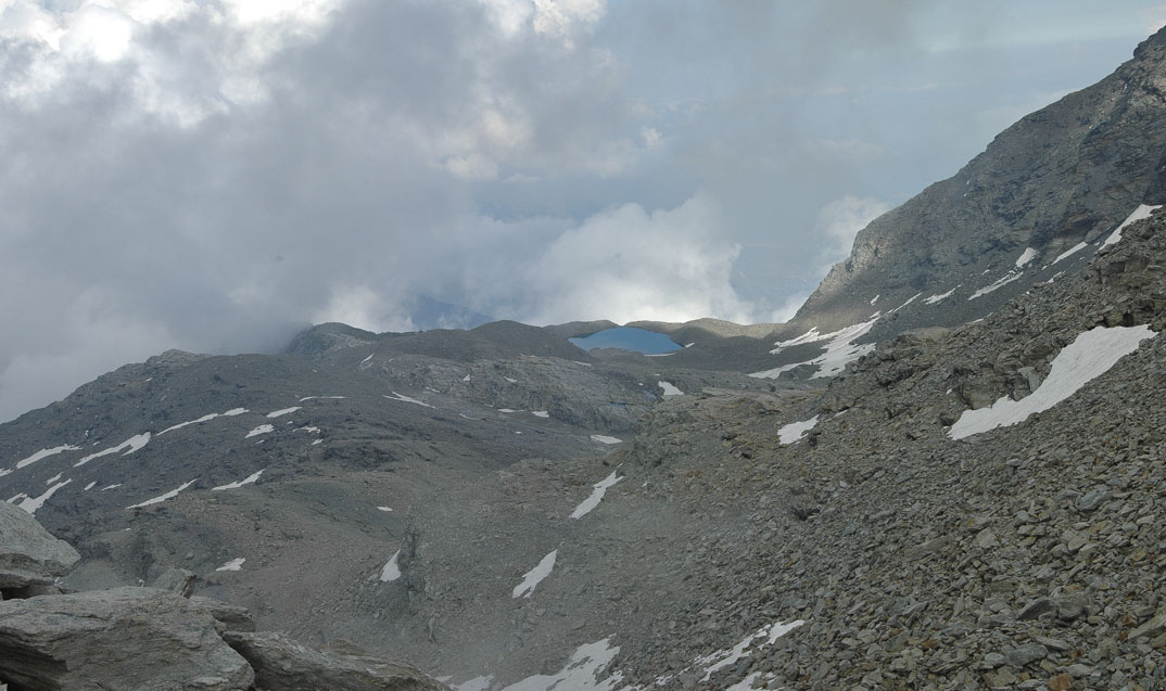 Val Clarea : Montée vers le colle dell' Agnello